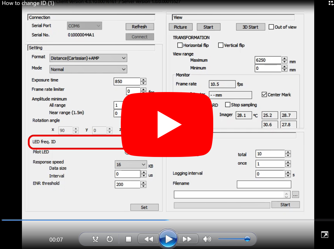 Interference Prevention ID Setting