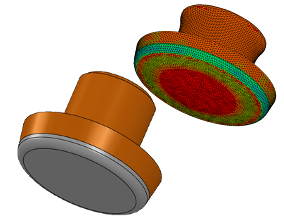 Stress Analysis of Contact Swaging Process