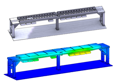 Analysis of Equipment Frame Deflection