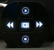 Switch with image-changing indicator