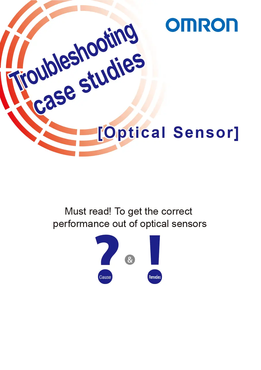 Troubleshooting case studies: Optical Sensor
