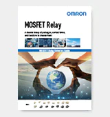 Catalog cover for Omron Electronic Components general line-up.